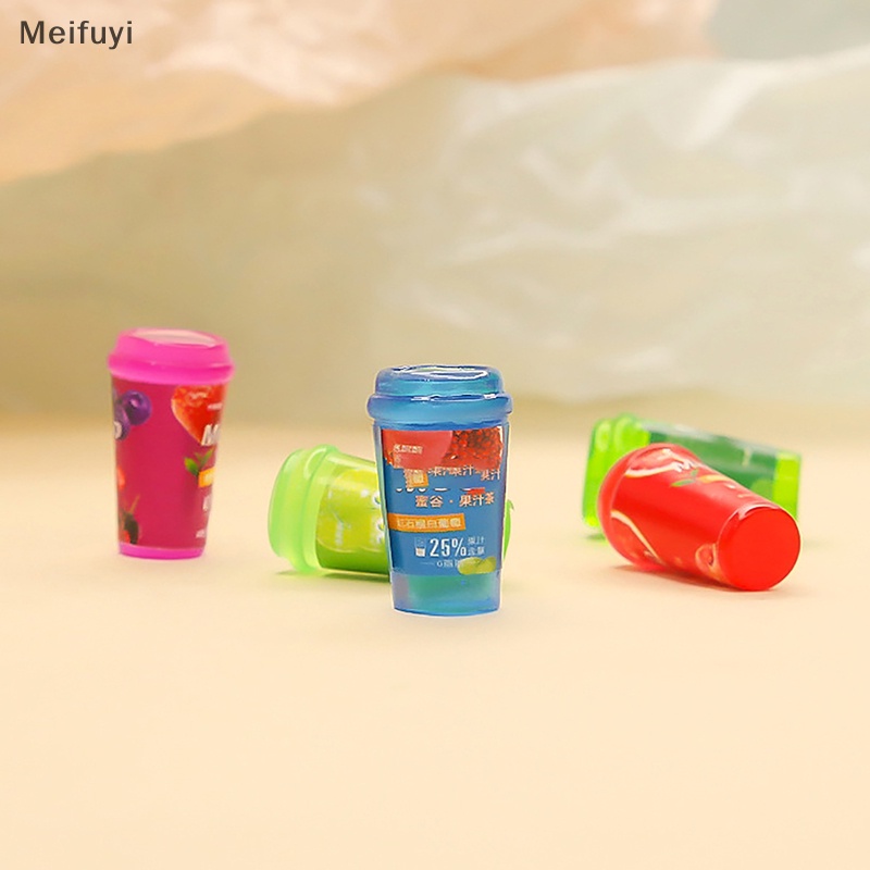 Set 5 Ly Nước Mini Trang Trí Nhà Búp Bê