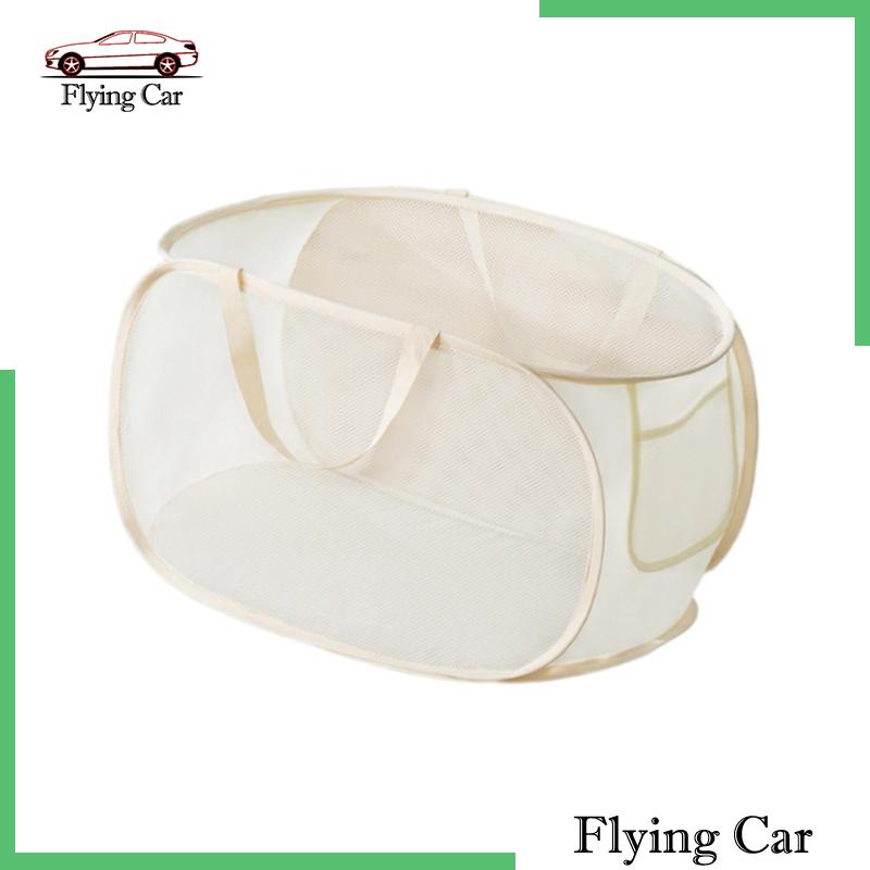 [Lzdjfmy2] Giỏ Lưới Đựng Đồ Giặt Có Thể Gấp Lại Dùng Trong Phòng Giặt / Cắm Trại / Nhà Ở