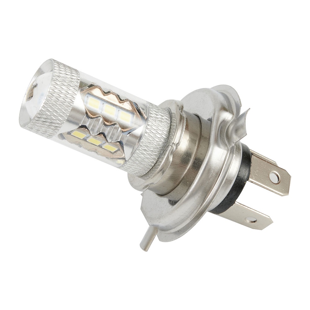 2 Đèn Pha Chống Sương Mù 800lm / pc Sliver 2 X 80W 9003 1500LM