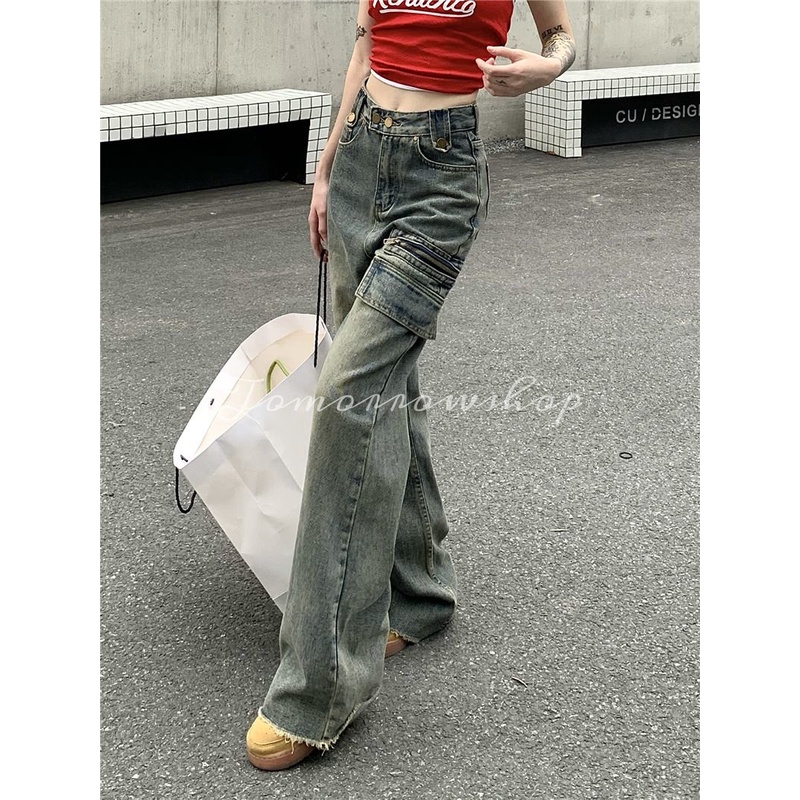Tomorrow  Quần Jean Eo Cao 2023 Lhe0094094949 Hợp Thời Trang Cho Nữ 1LHE0094