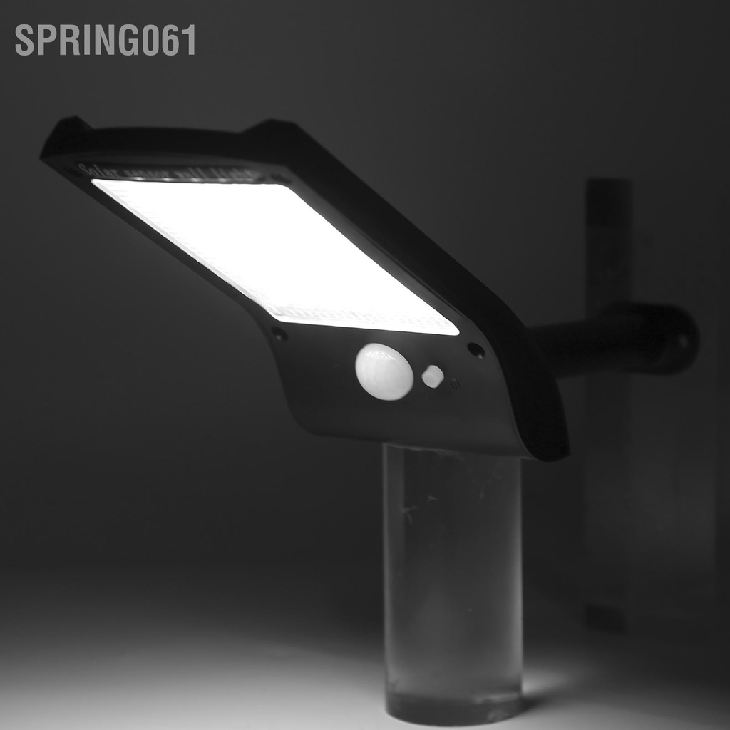 Spring061 Đèn năng lượng mặt trời treo tường 36LED Phụ kiện ánh sáng cảm biến chuyển động ngoài cho Garage Garden