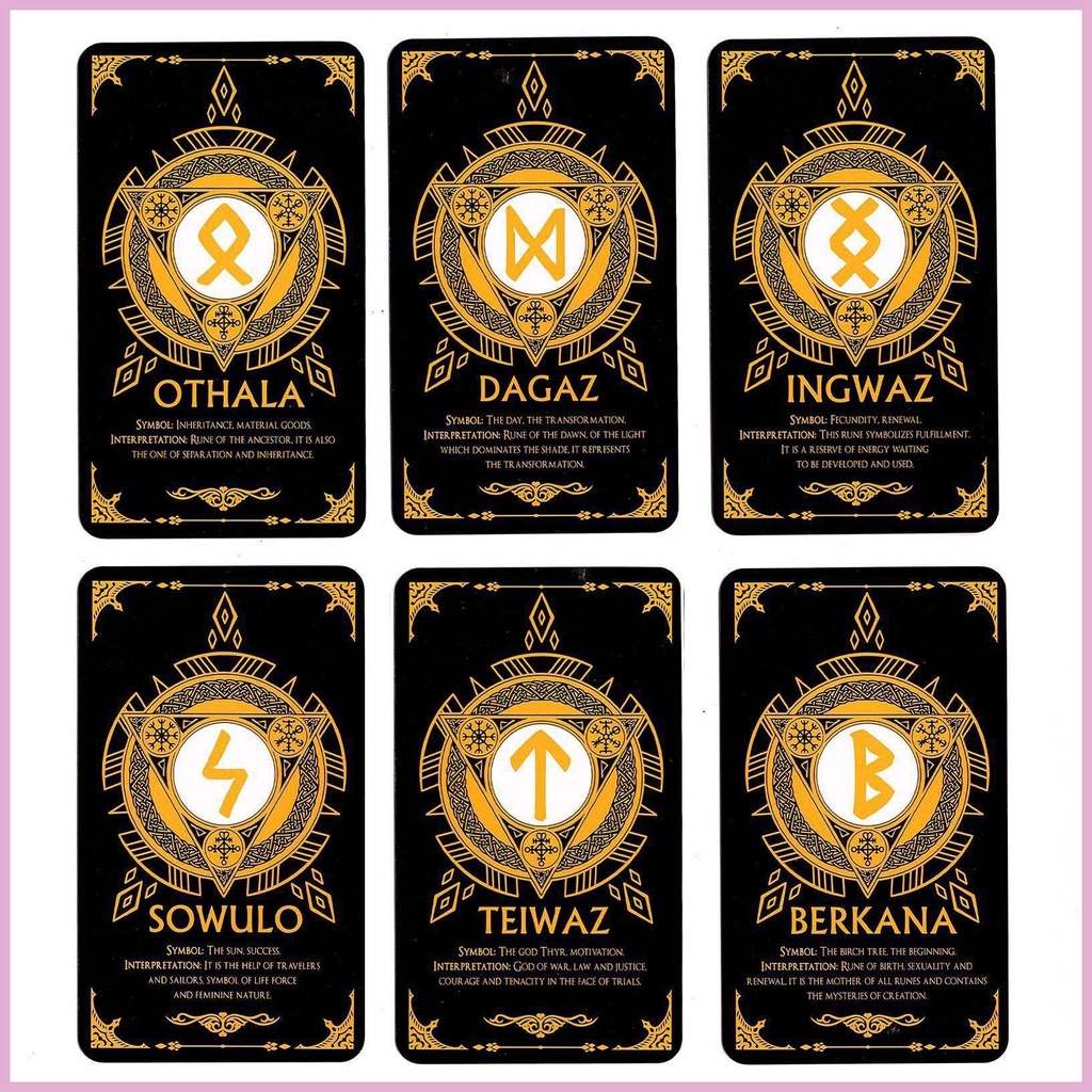 Bộ Thẻ Bài Tarot 48 Lá Kèm Hộp Đựng