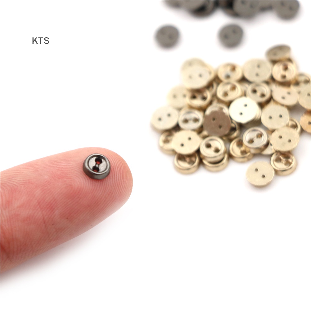 Set 50 Khóa Quần Áo 5MM Cho Búp Bê Bjd Blyth