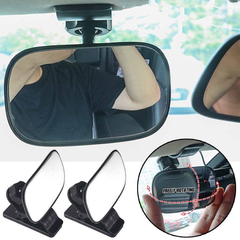 Gương Chiếu Hậu Xoay 360 Độ Màu Đen Nhìn Điểm Mù Cho Xe Hơi