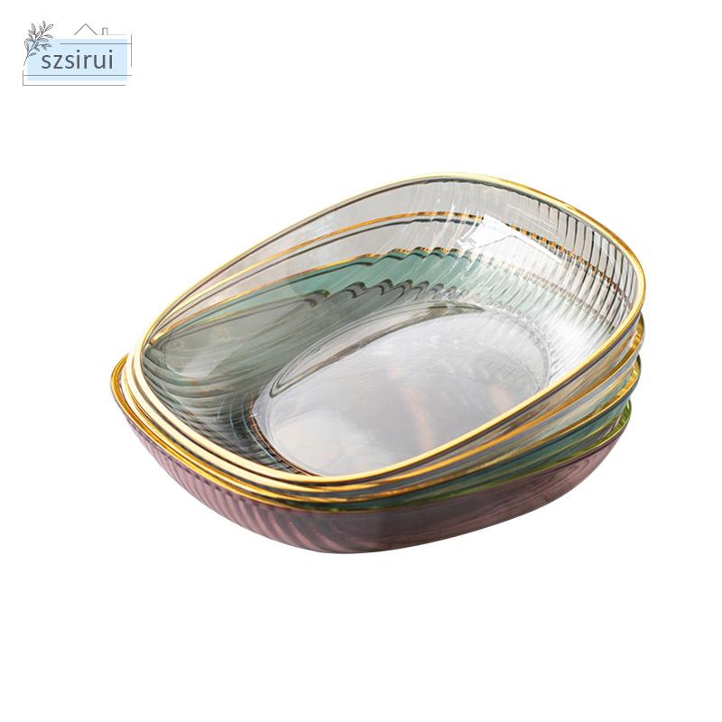 Đĩa Đựng Salad Trái Cây Kích Thước 15cm Có Thể Tái Sử Dụng Dùng Cho Tiệc Tùng