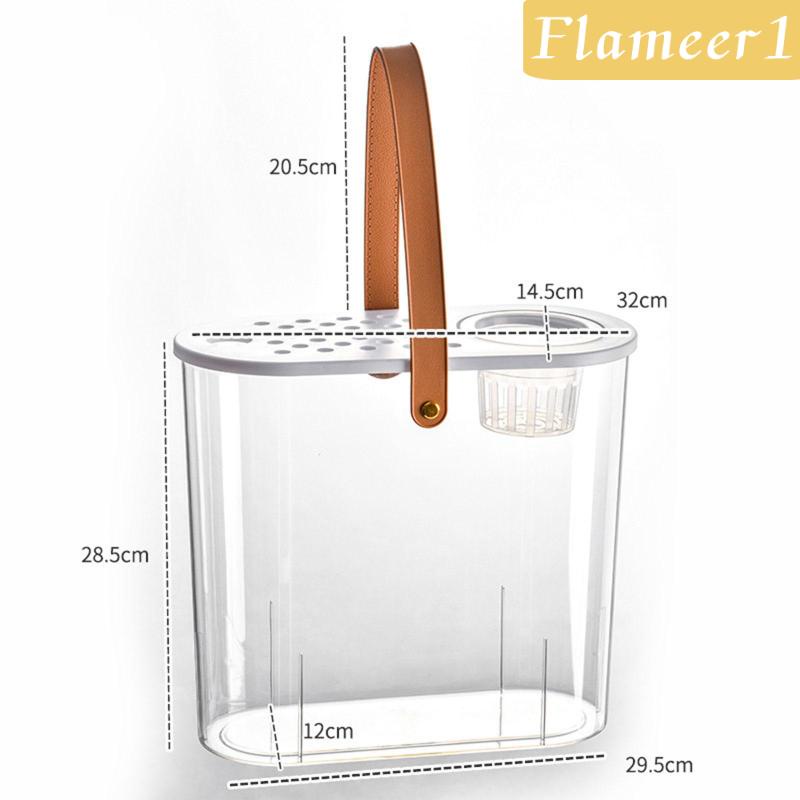Bể Cá Mini Để Bàn Trong Suốt 1 [Flameameer1]