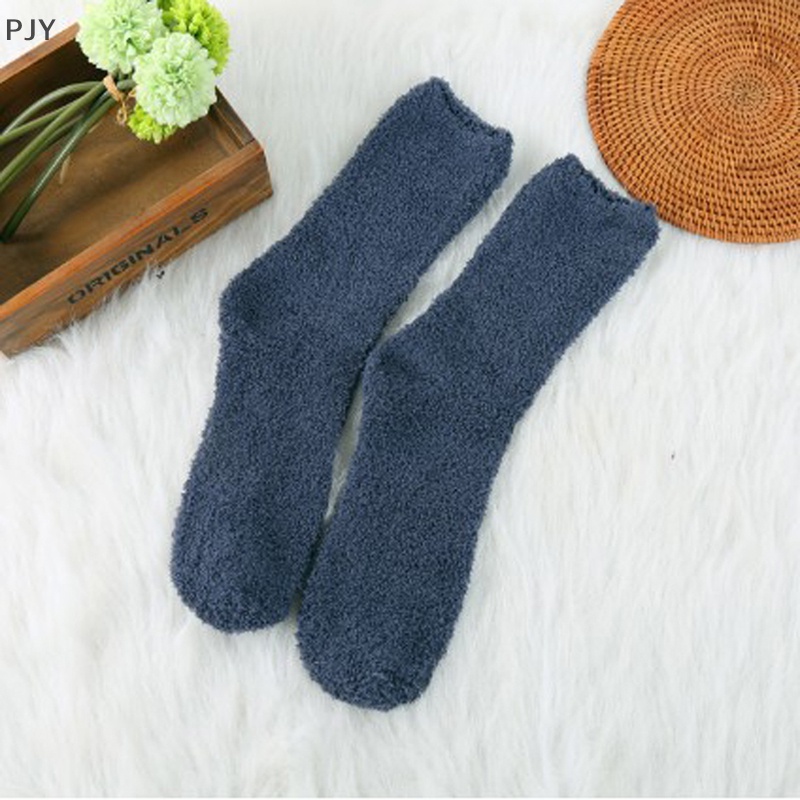 Đôi Vớ Thể Thao Bằng Len Cashmere Dày Giữ Ấm Dành Cho Nữ PJ