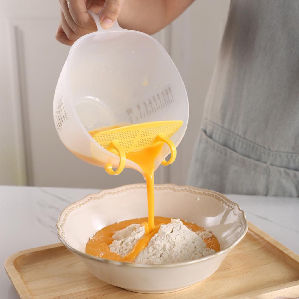 Cốc Đo Lường 1L Có Thang Đo Và Tấm Lọc Chuyên Dụng Cho Làm Bánh