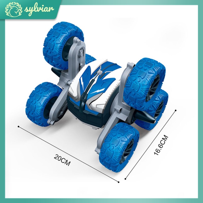 Xe Hơi Điều Khiển Từ Xa 2.4ghz 4wd 6 Bánh Xoay Có Thể Sạc Lại Cho Trẻ Em