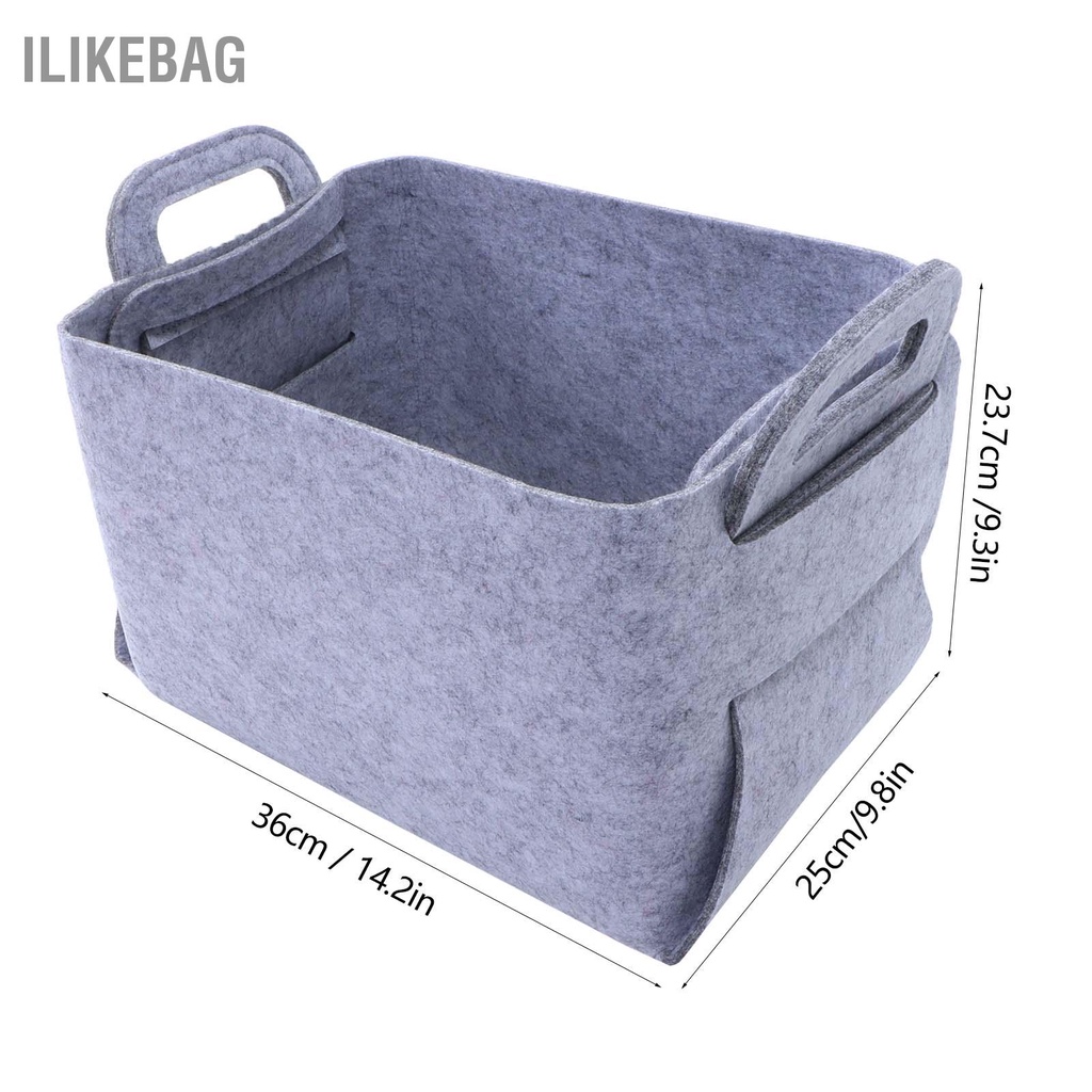 Ilikebag Chăn Túi Lưu Trữ Di Động Vải Hộp Đồ Lặt Vặt Tổ Chức Sử Dụng Tại Nhà
