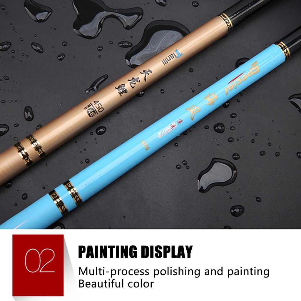 [Global] Cần Câu Cá Bằng Carbon Tổng Hợp Trọng Lượng Nhẹ Và Di Động Cho Hoạt Động Ngoài Trời