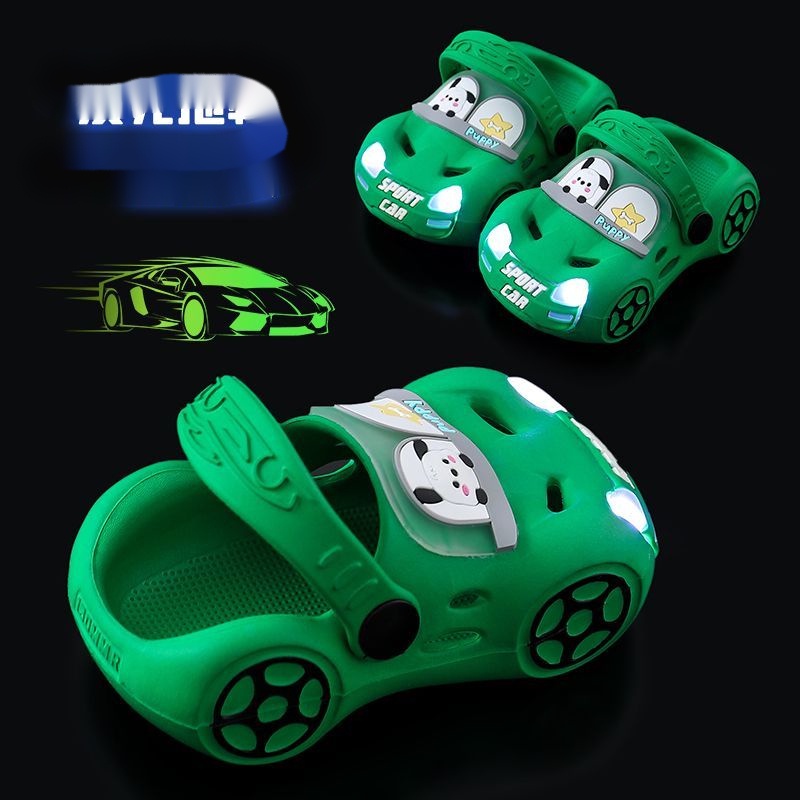 Xăng đan EVA Đế Mềm Có Đèn LED Dành Cho Bé Trai Gái