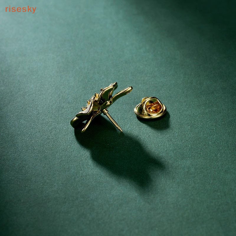 Ghim Cài Áo Hình Hoa Tráng Men Thời Trang Cho Nữ