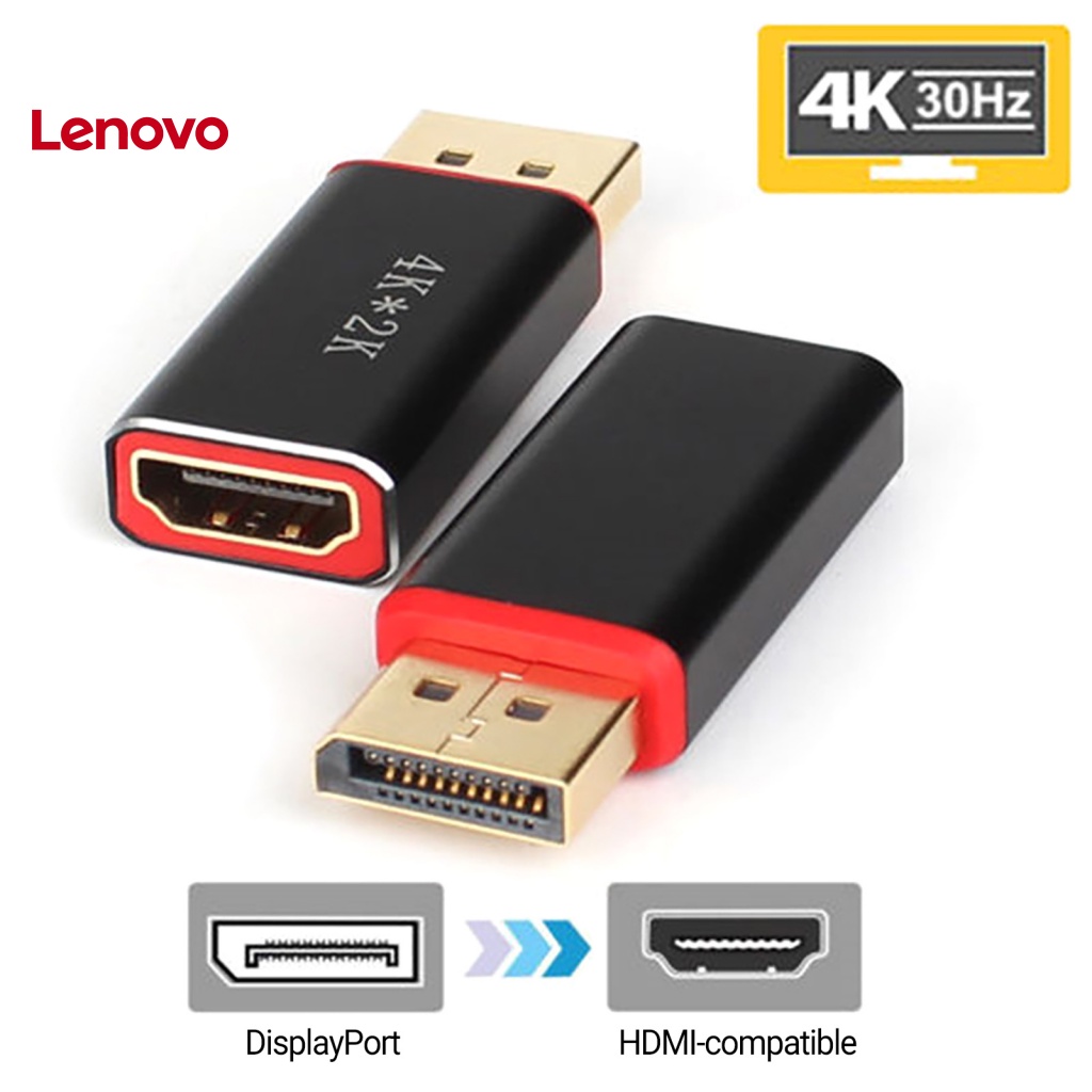Bộ Chuyển Đổi Video 4K DP Male Sang HDMI-compatible Female Cho Màn Hình
