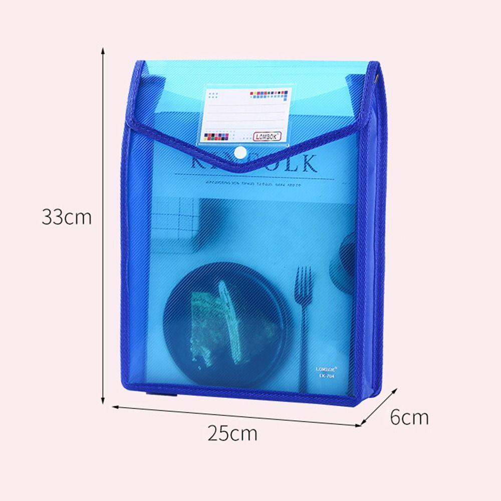 YANGMING Túi Đựng Tài Liệu Khổ A4 Chống Thấm Nước Sức Chứa Lớn Tiện Dụng