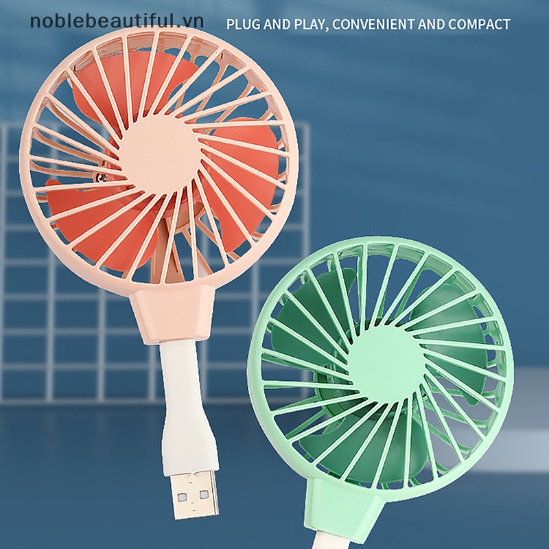 Quạt USB Mini Để Bàn Không Ồn Tiện Dụng Cho Văn Phòng