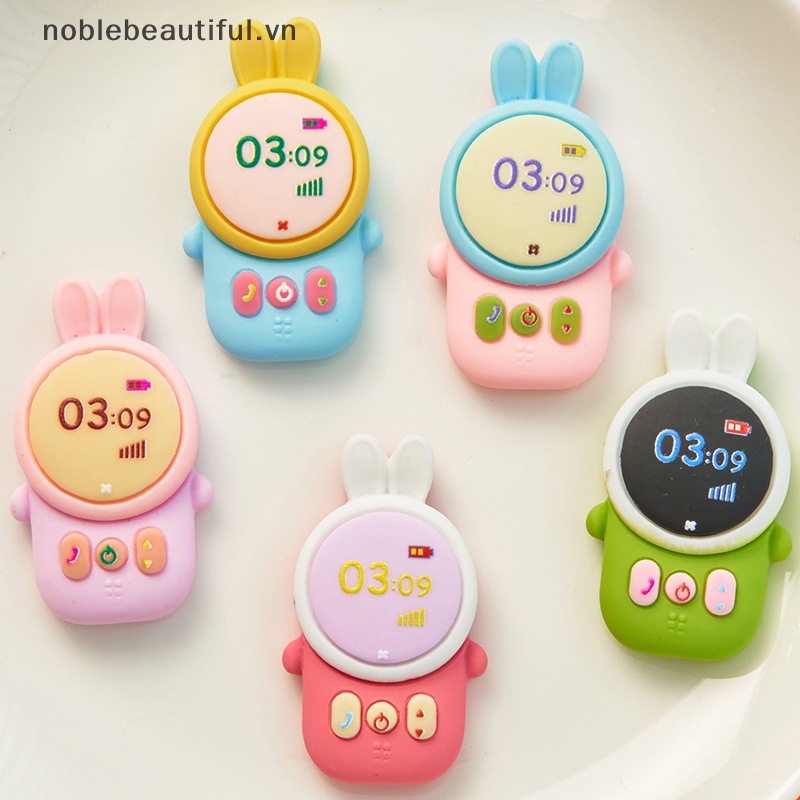 Bộ 2 Mô Hình Điện Thoại Di Động Đồ Chơi Cho Nhà Búp Bê