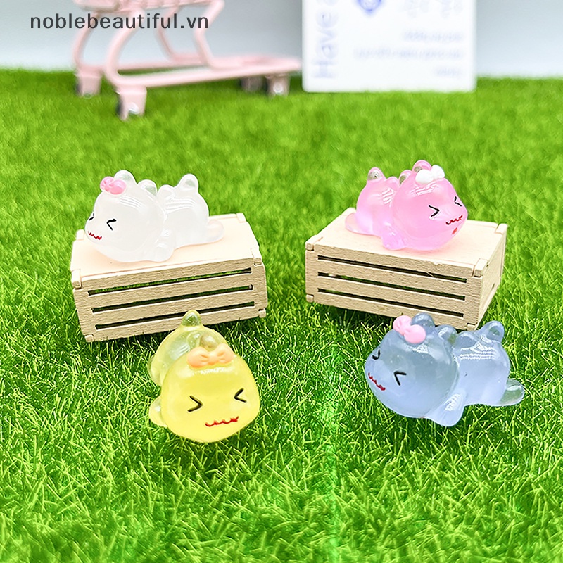 Set 10 Đồ trang trí Động Vật Dạ Quang Dễ Thương Dùng Trang Trí DIY