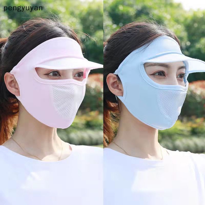 Khẩu Trang Lụa Lạnh Mỏng Thoáng Khí Chống Tia UV Bảo Vệ Toàn Diện Cho Nữ