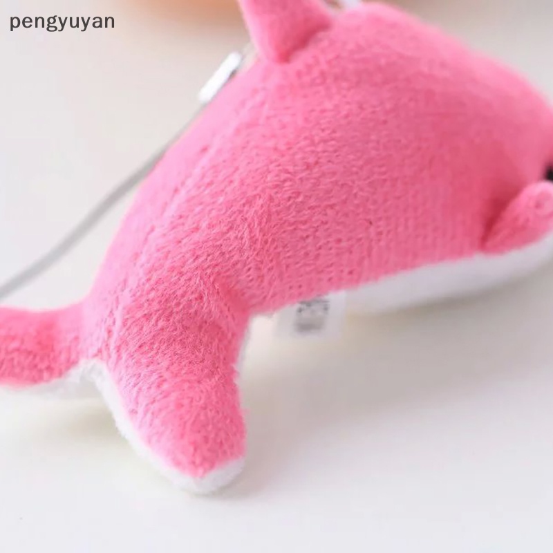 [pengyuyan] Set 2 Thú Nhồi Bông Hình Cá Heo Dễ Thương