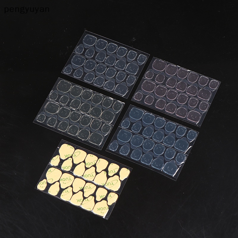 [pengyuyan] Set 240 / 10 Tờ Nhãn Dán Móng Tay Giả / Gel / Móng Tay / Móng Chân