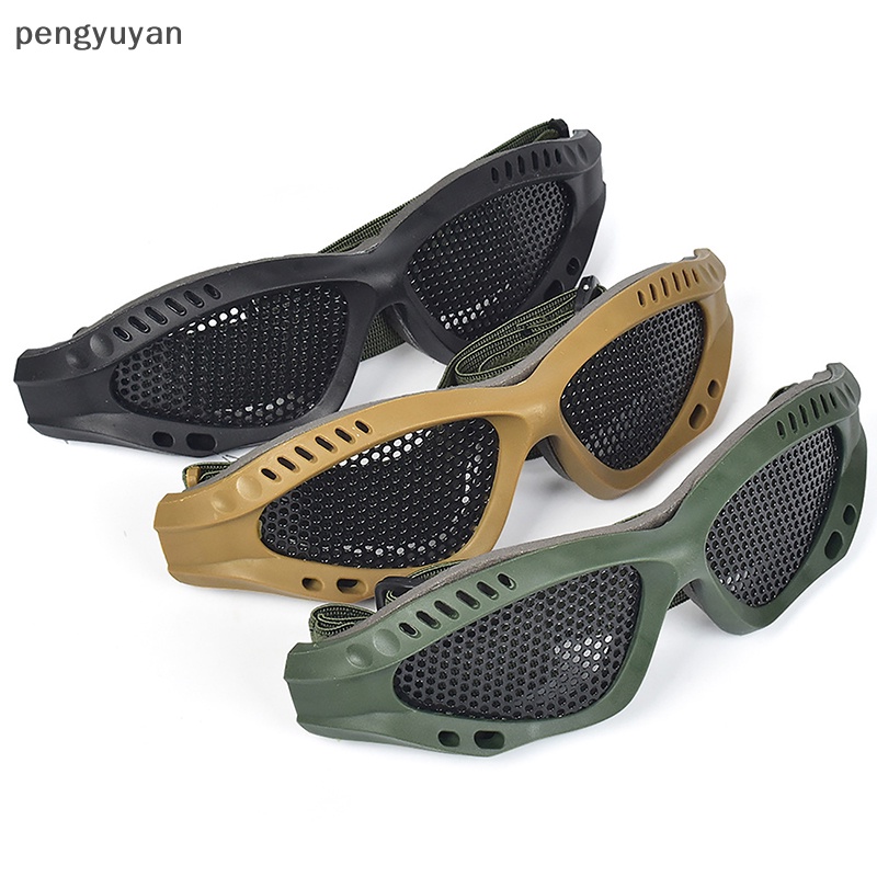 [pengyuyan] Kính Râm Lưới Thép Chiến Thuật Cho Sơn [Mới]