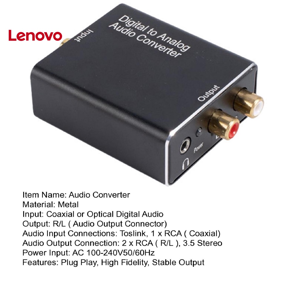 Bộ Giải Mã Âm Thanh Kỹ Thuật Số SPDIF3.5 Chống Nhiễu Âm Thanh
