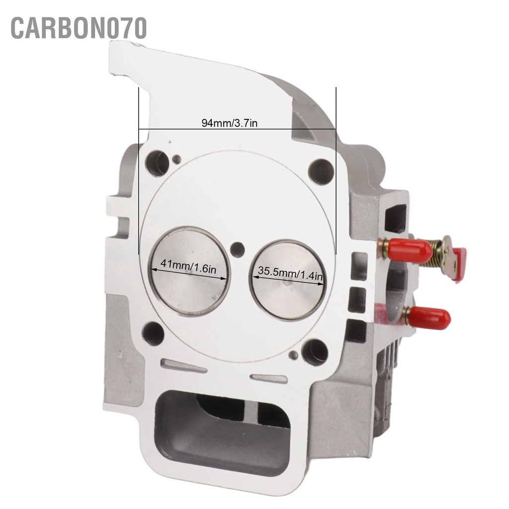 Carbon070 Bộ phận nâng cấp động cơ diesel làm mát bằng không khí 188F hợp kim nhôm lắp ráp đầu xi lanh cho máy vườn phát điện