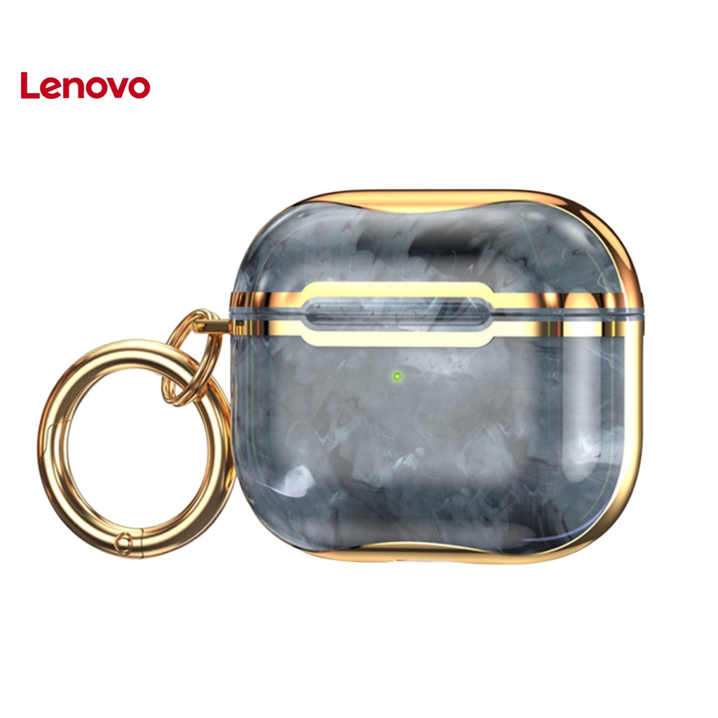 Vỏ Bảo Vệ Hộp Sạc Tai Nghe Airpods 3 Kết Cấu Đá Hoa Cương Mạ Điện Chống Sốc Chống Mòn Chống Bụi Bẩn Có Móc Khóa
