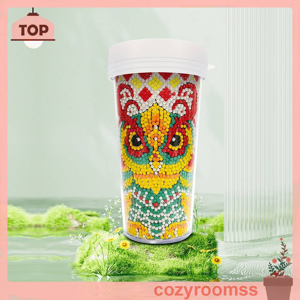 Bình Nước Thể Thao Kim Cương Pha Lê Không BPA Chống Rò Rỉ