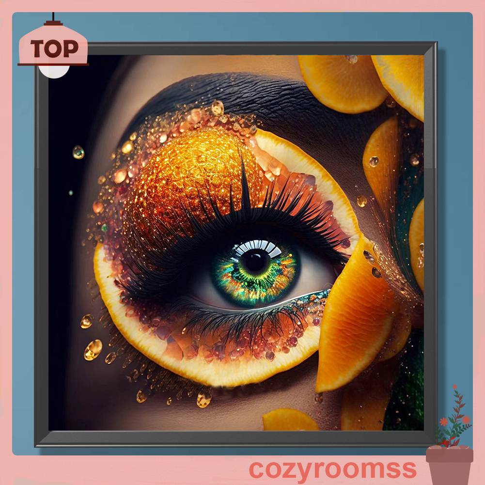 Tranh Đính Đá Kim Cương Toàn Bộ 5D DIY Hình Vẽ Nghệ Thuật Trang Trí Nhà Cửa