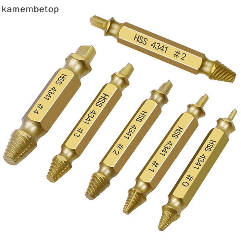 Bộ 6 Mũi Khoan Tháo Gỡ Ốc Vít Bị Hỏng