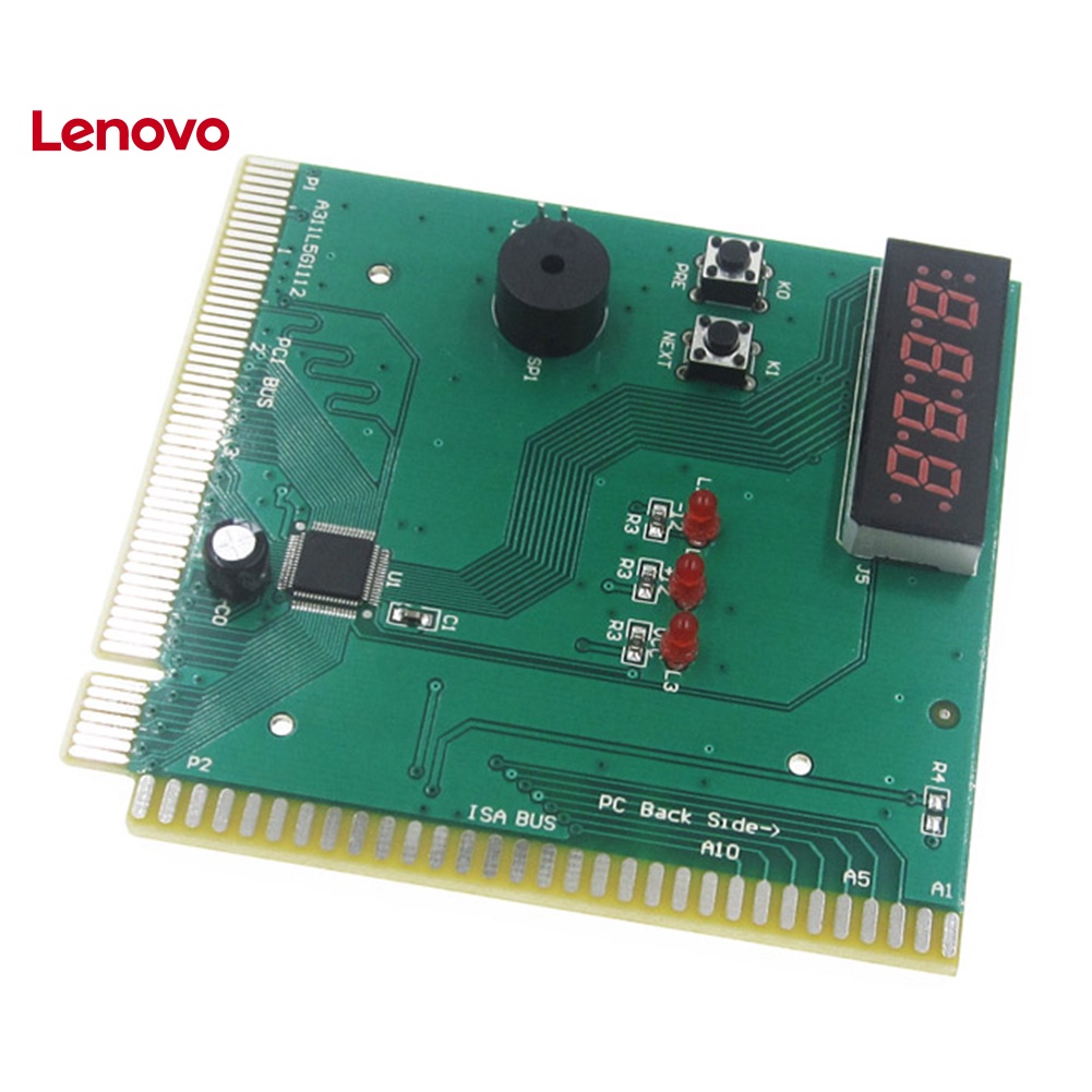 Thẻ Kiểm Tra Chẩn Đoán Bo Mạch Chủ PCI ISA 4 Chữ Số