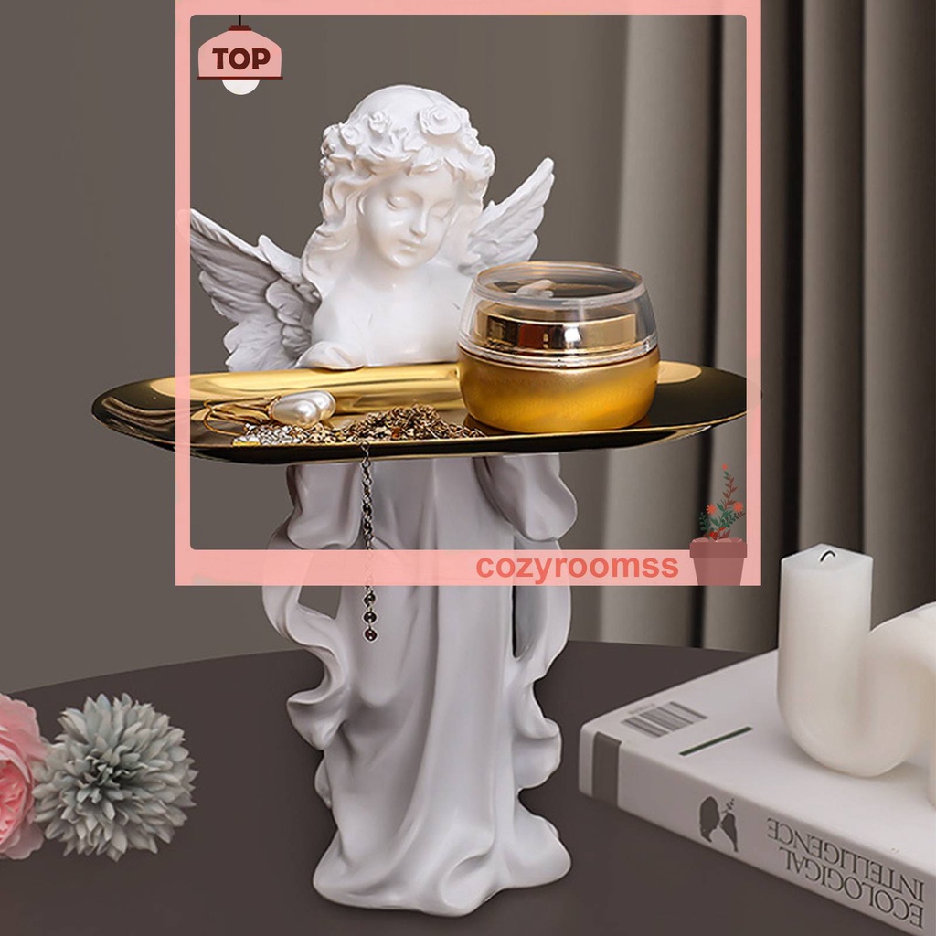 Tượng Thiên Thần Bằng Nhựa Resin Phong Cách Bắc Âu Dùng Để Trang Trí