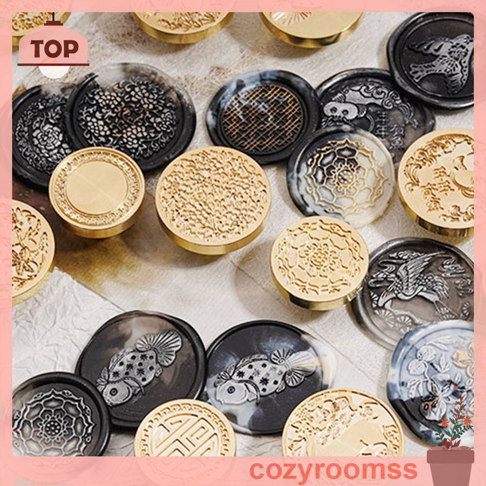 Đầu Tem Đóng Dấu 3D Phong Cách Trung Hoa Cho Thiệp Mời Đám Cưới DIY