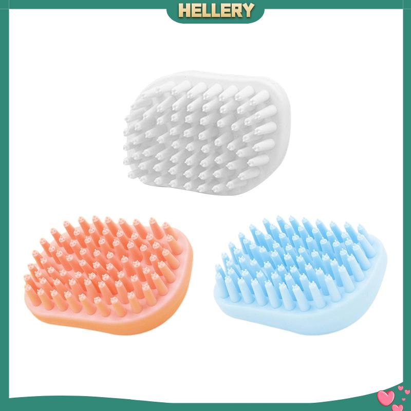 Bàn Chải Massage Tắm Cho Thú Cưng Loại Bỏ Cặn Bọ Chét