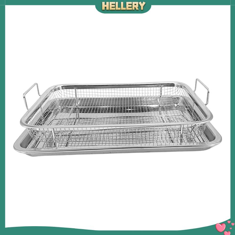 Set 2 Chảo Và Giá Nướng Bánh Tiện Lợi