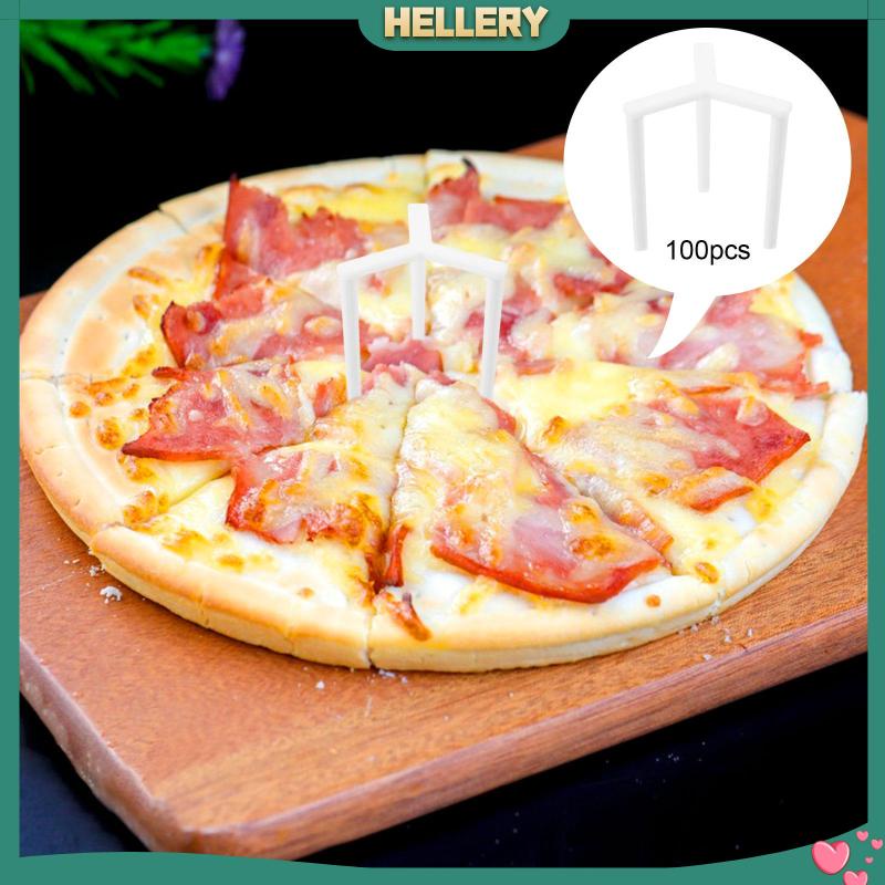 Set 100 Giá Đỡ Bánh Pizza / Thức Ăn Chia Ngăn