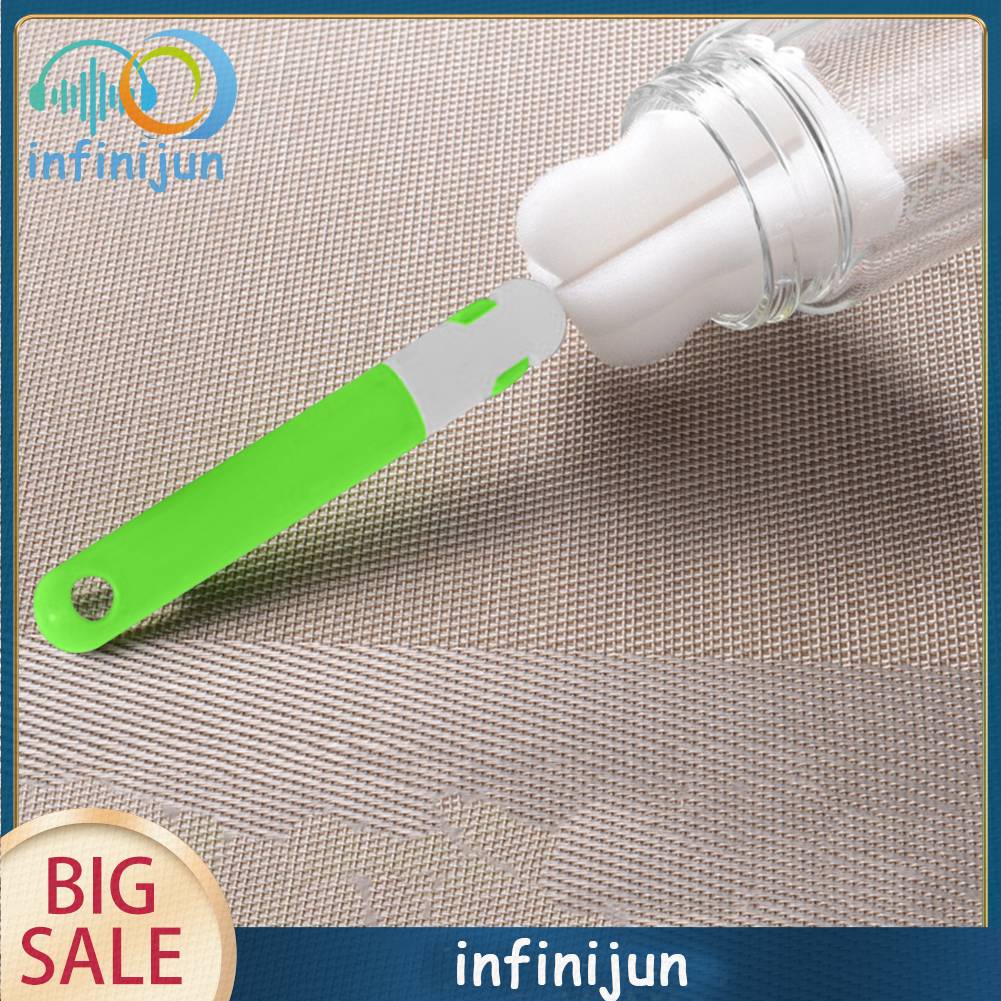 Cọ Rửa Bình Nước Cán Dài 30CM Có Thể Tháo Rời