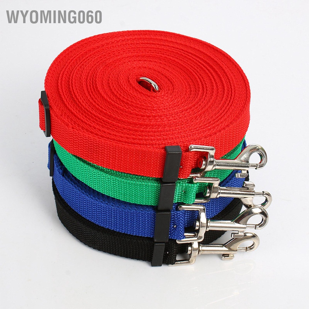 Wyoming060 Chó Dây Xích Dài 32.8ft Di Động Có Thể Điều Chỉnh Huấn Luyện Dành Cho Lớn Đi Bộ Đường Cắm Trại Bơi