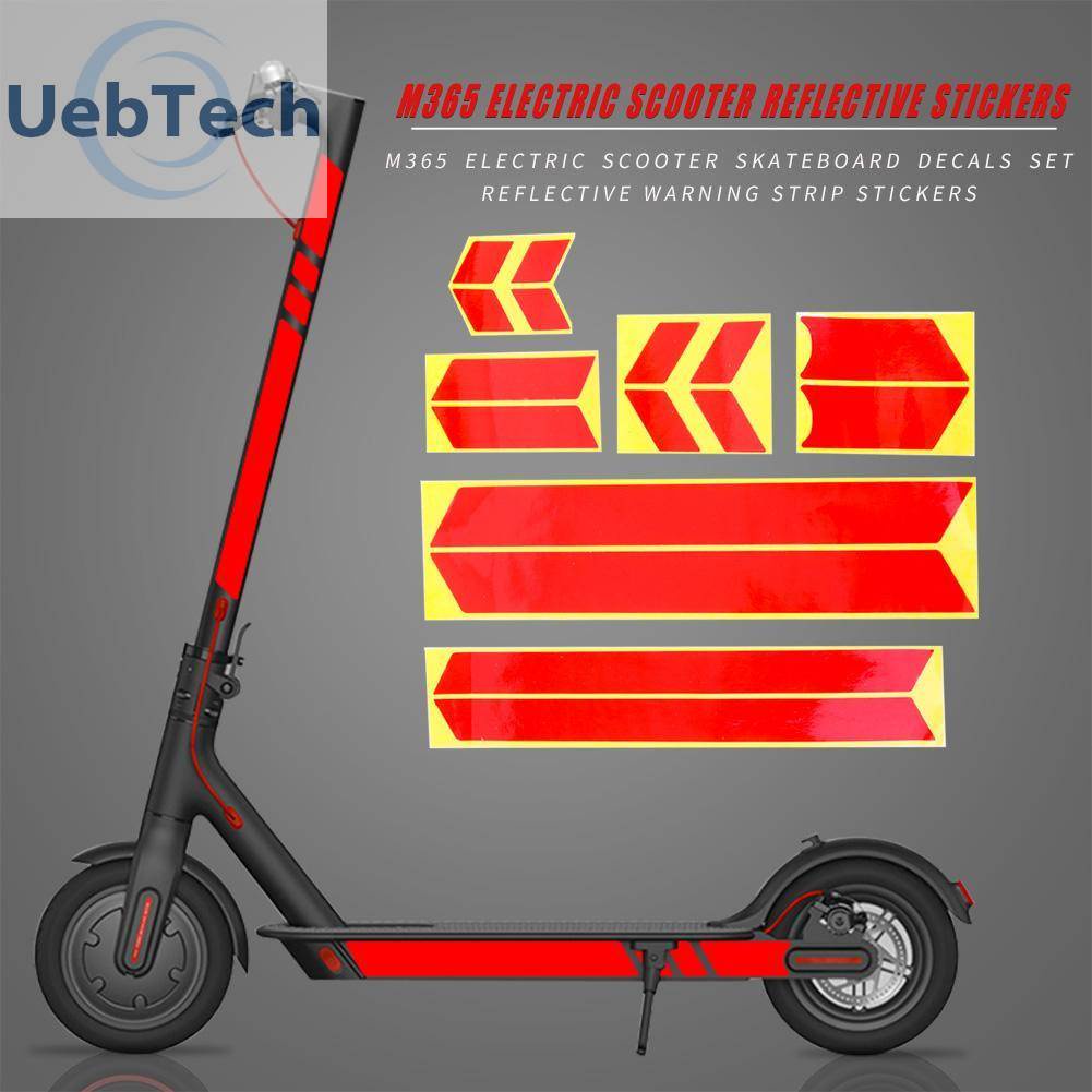 Miếng Dán Phản Quang An Toàn Cho Xe Scooter Xiaomi Mijia M365