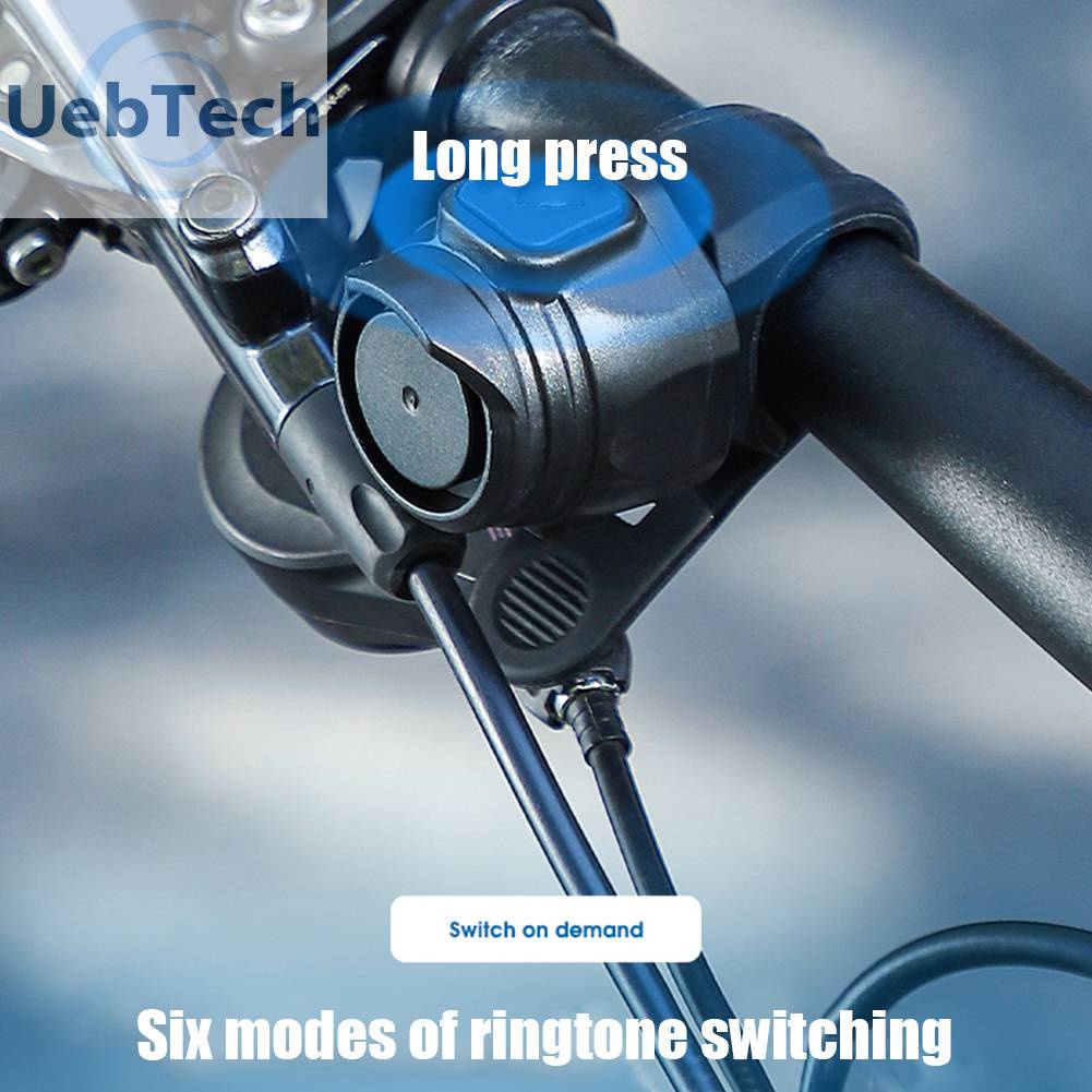 Chuông Điện Tử 80dB Gắn Tay Lái Xe Đạp Leo Núi