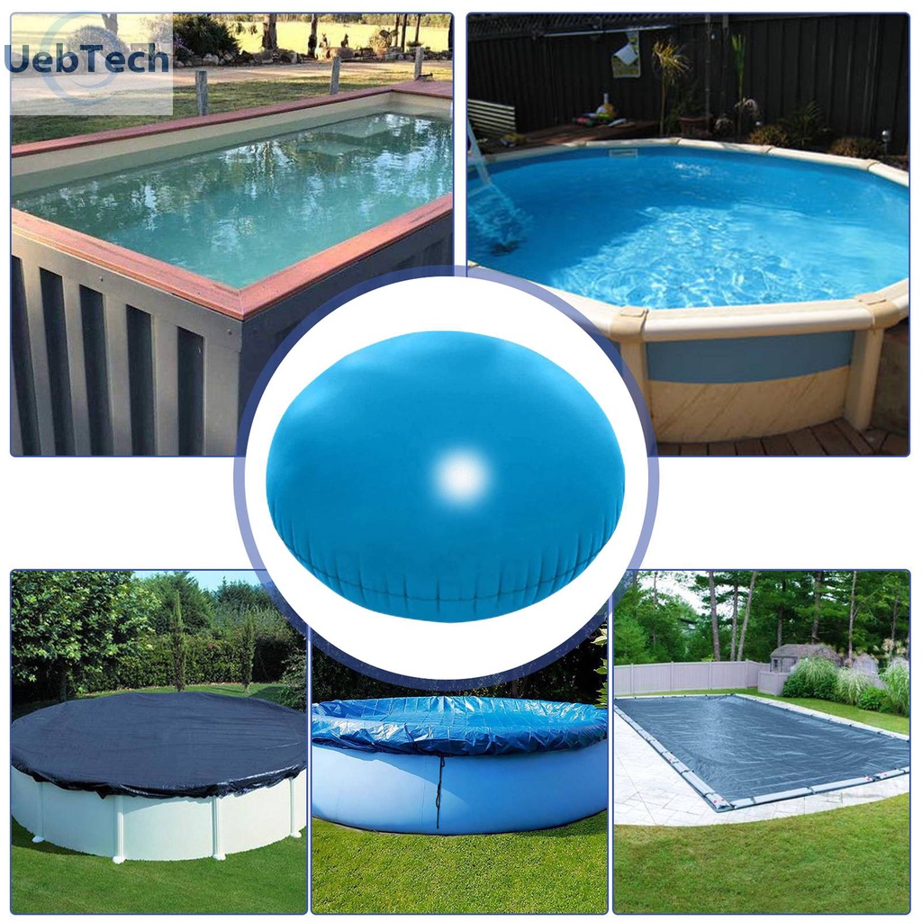 Vỏ Gối PVC Bơm Hơi Hình Tròn / Vuông Bảo Vệ Hồ Bơi Tiện Dụng