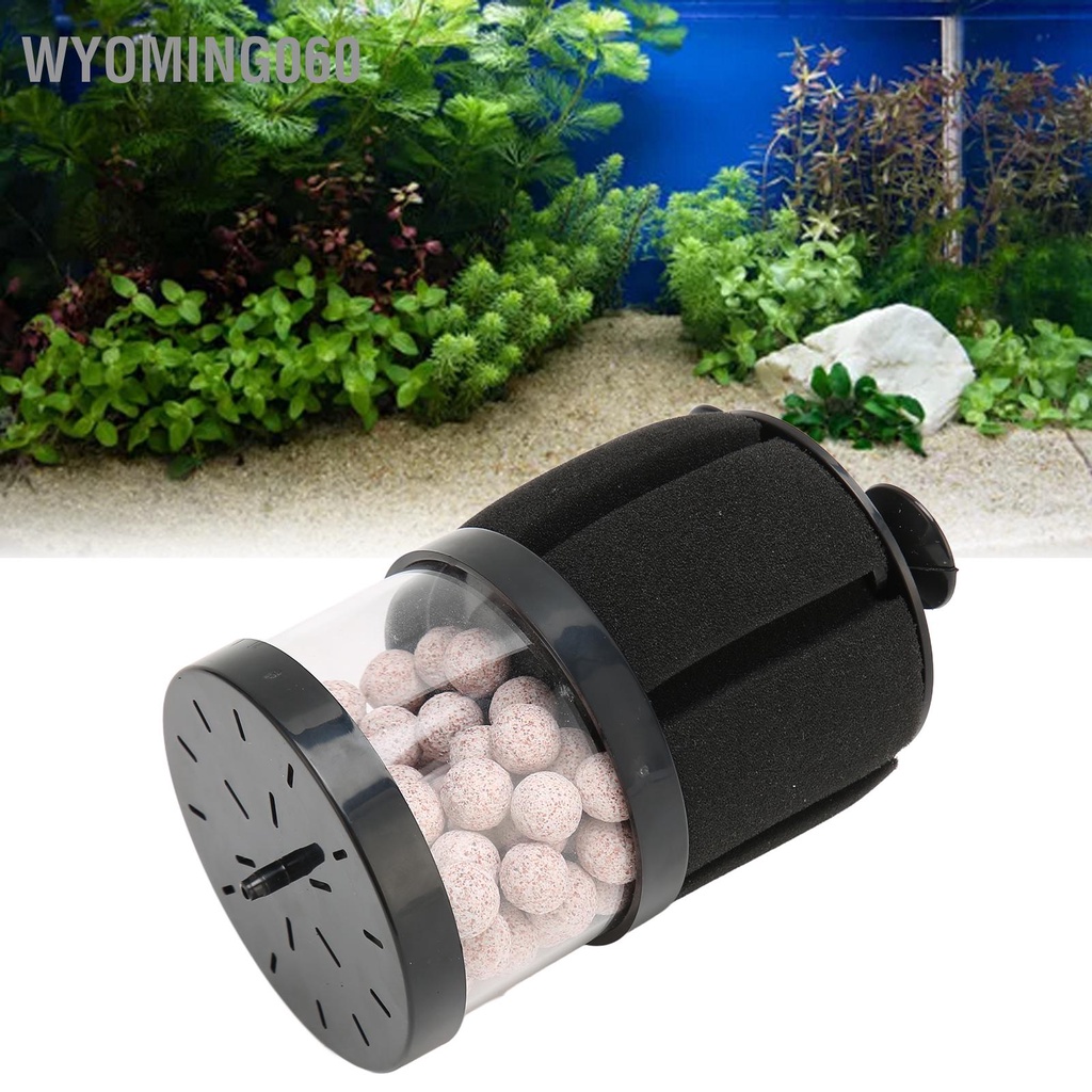 Wyoming060 Hồ Cá Hộp Lọc Mini Êm 3 Trong 1 Oxy Bằng Khí Nén Sinh Học Bơm Cho Cảnh tôm Chiên