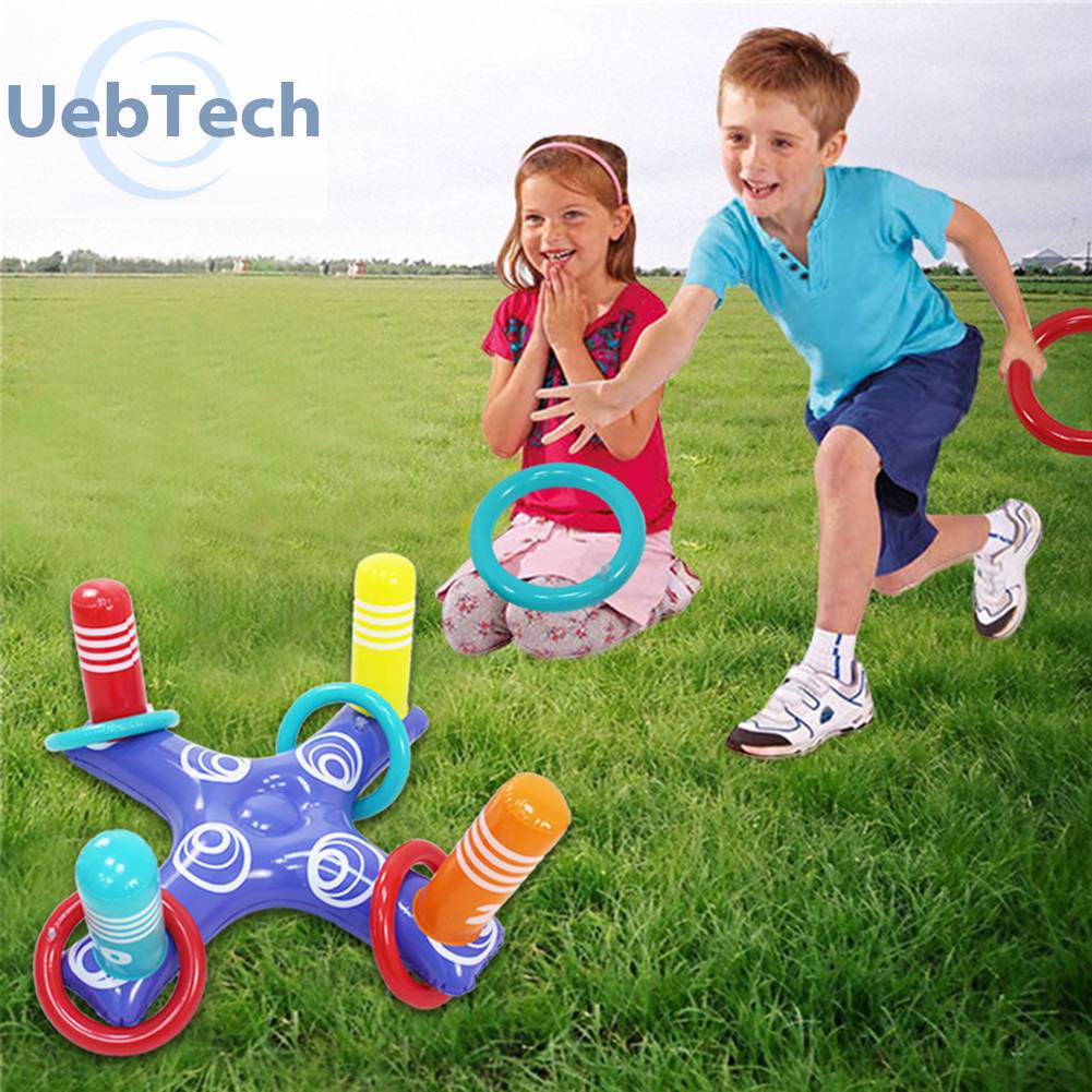 Đồ Chơi Phao Bơi Bơm Hơi Hình Chữ Thập Kèm 4 Vòng Tròn Độc Đáo