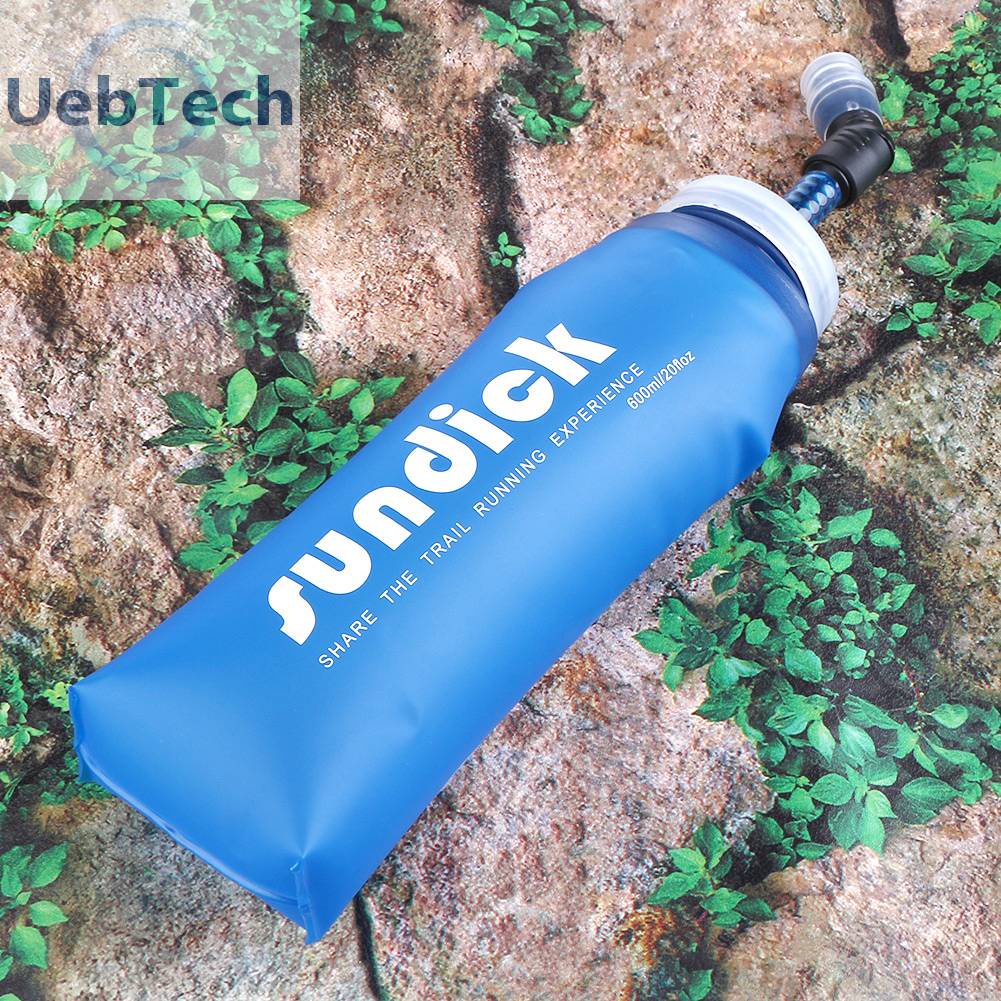 Bình Nước Mềm 600ml Có Thể Gấp Gọn Tiện Lợi