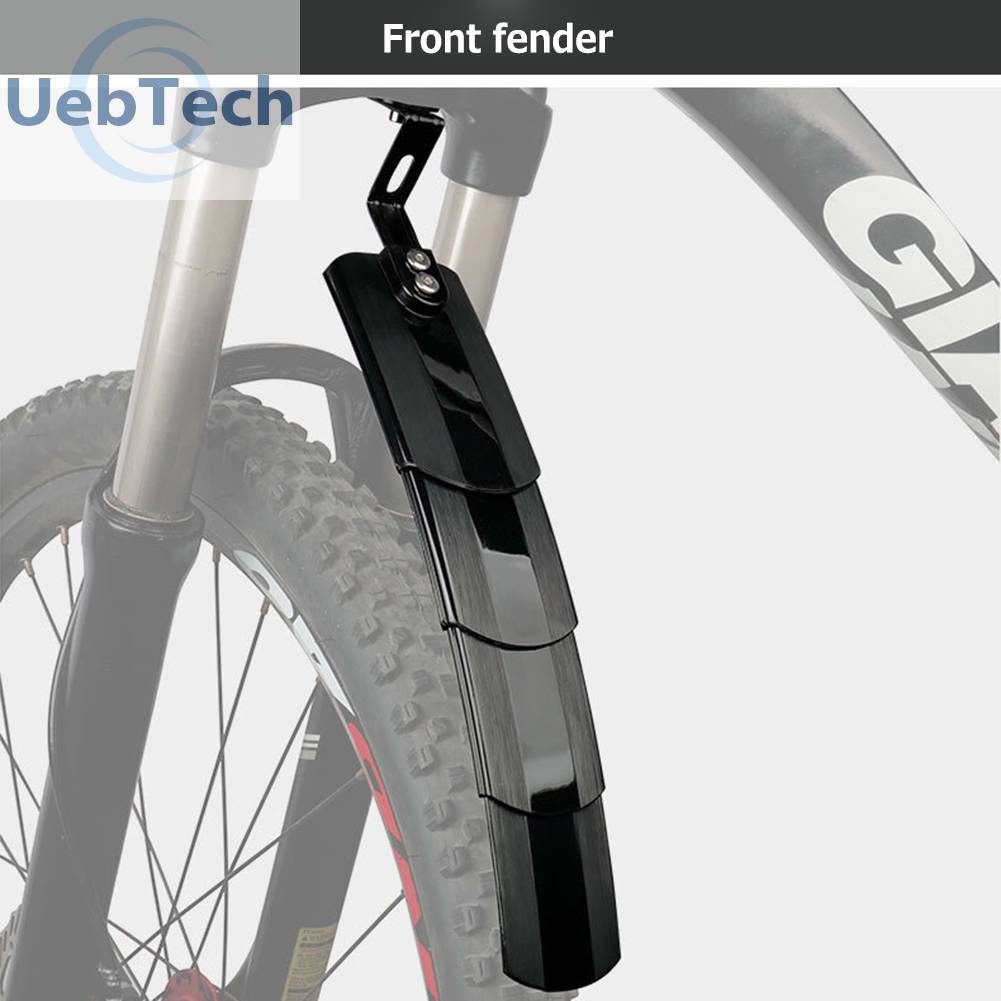 Set 2 Tấm Chắn Bùn Xe Đạp Leo Núi Có Thể Thu Gọn Tiện Dụng