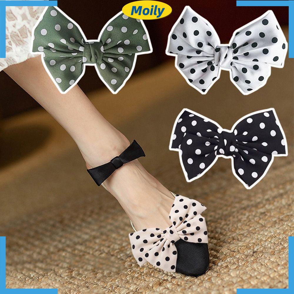 MOILYVN 1 Cặp Khóa Kẹp Gắn Giày Cao Gót Tháo Rời Được Trang Trí Hình Giày Cao Gót Quyến Rũ Dành Cho Nữ