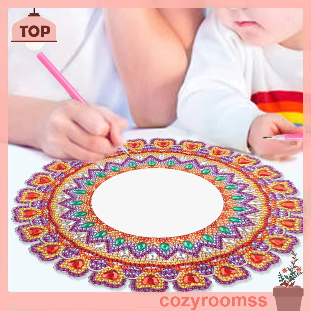 Bộ Gương Nhỏ Gọn Bỏ Túi Hình Hoa Dành Cho Người Lớn Và Trẻ Em DIY