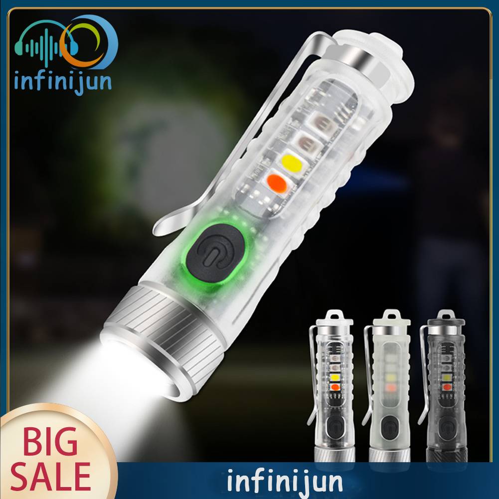 Móc Khóa Đèn Pin Mini XPG2 LED UV 395nm 400lm